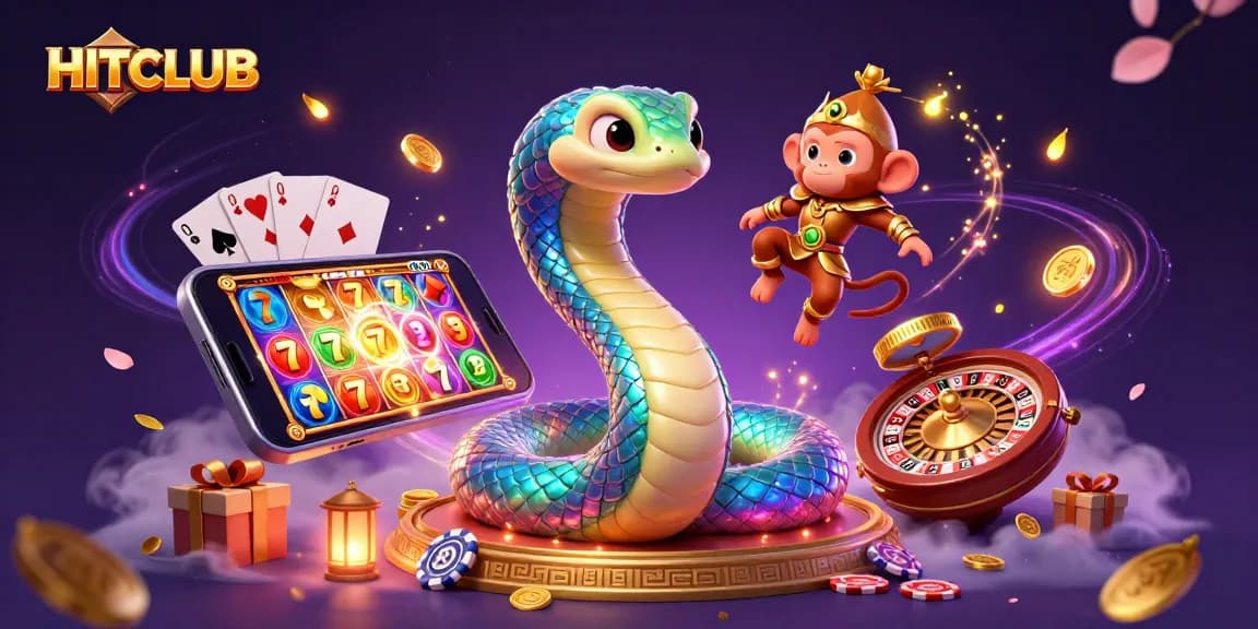 Play and win at HITCLUB with vibrant 3D animated casino characters and games.
