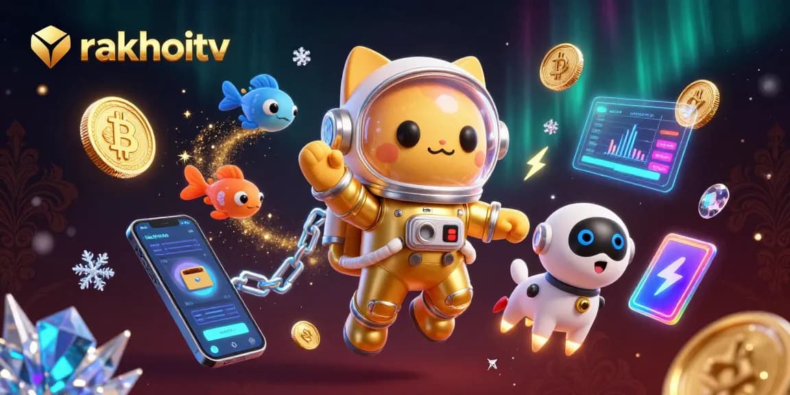 Experience the thrilling action of rakhoitv with 3D animated features capturing the excitement of online gambling.