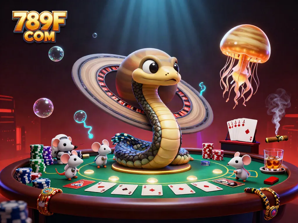 Engage with 789F COM and the thrilling atmosphere of a cosmic casino adventure.