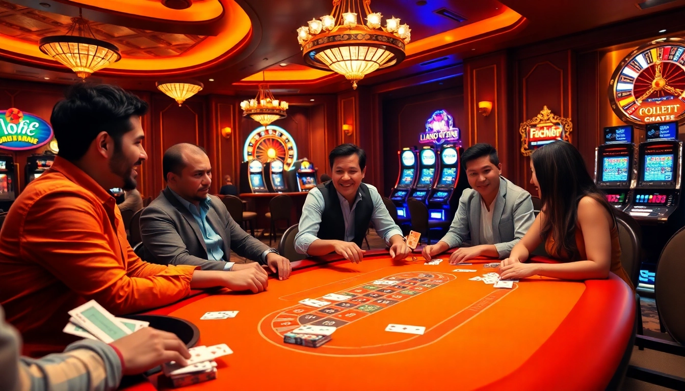 Experience the thrill of F168 love at a luxurious casino gaming table filled with poker action.