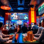 Online gambling scene at new88go.com with vibrant games and engaging players.