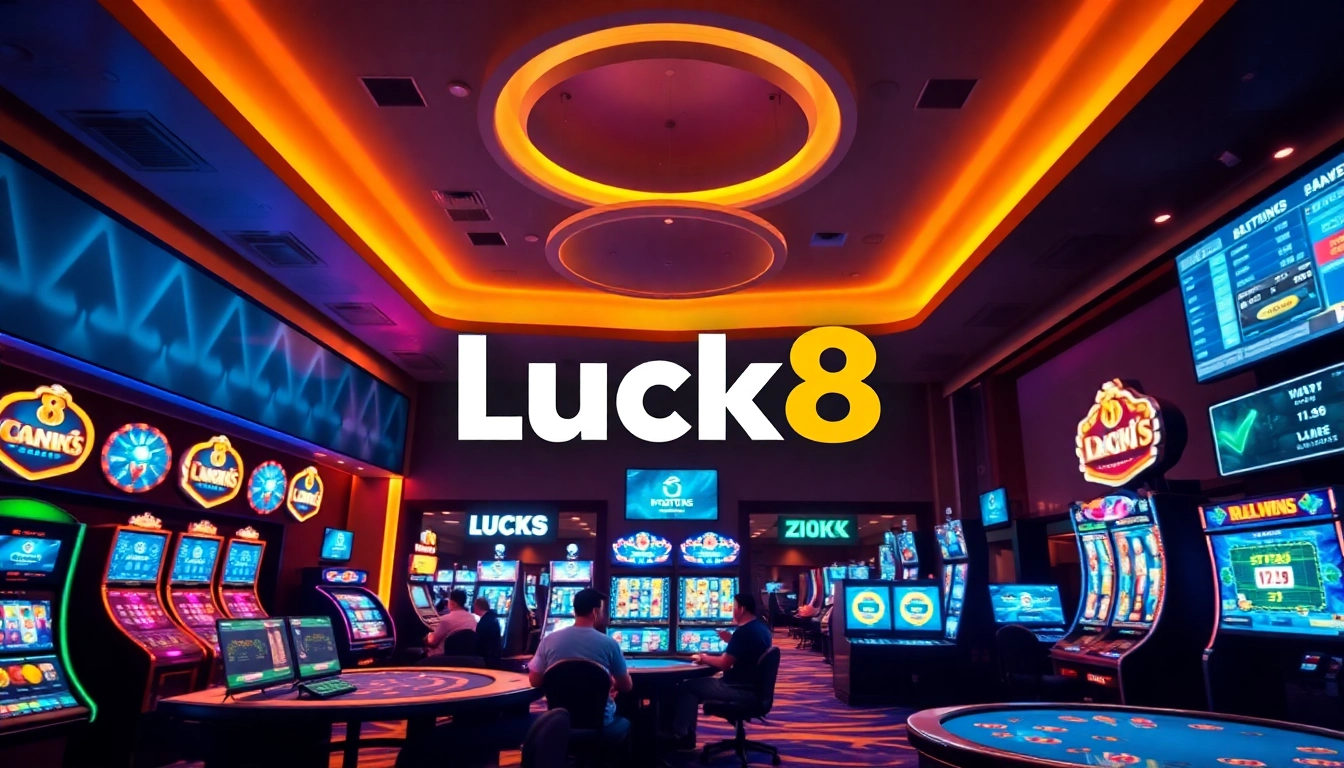 Experience premier online betting at Luck8win.live's vibrant virtual casino.