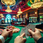 SODO66 players enjoying a thrilling casino experience with vibrant tables and excited gameplay.