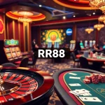 Engaging scene at Nhà Cái RR88 showcasing vibrant casino tables and thrilling gameplay.