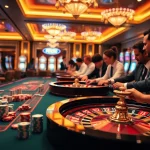 Experience the thrill of RR88 with immersive casino gameplay featuring roulette and poker tables.