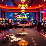 Exciting gambling scene with casino elements showcasing https://79kingvip.autos for enhanced gameplay.