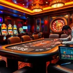 Exciting BJ38 online gambling scene featuring high-stakes poker and vibrant casino games.