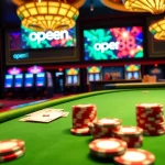 Experience thrilling gameplay at open88 with vibrant casino tables and exciting slot machines.