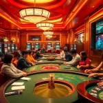 Experience the excitement of winning at Lucky88 with dynamic casino games, featuring vibrant slot machines and engaged players.
