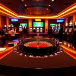 Players enjoying thrilling games at the 888NEW online casino, showcasing excitement and luxury.