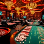 Experience thrilling moments at the vibrant casino scene, inspired by https://789fcom.asia/, featuring roulette and poker excitement.