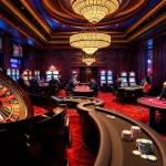 Experience the thrill of nbet with vibrant casino elements capturing strategic gameplay and luxury.
