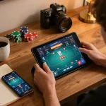 Engaging online poker action on 789club app showcasing responsible gaming environment.