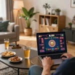Experience thrilling gameplay at BJ88 with engaging online roulette in a cozy home setting