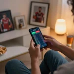 Engaging hands placing bets on 789p sports betting platform with real-time odds displayed