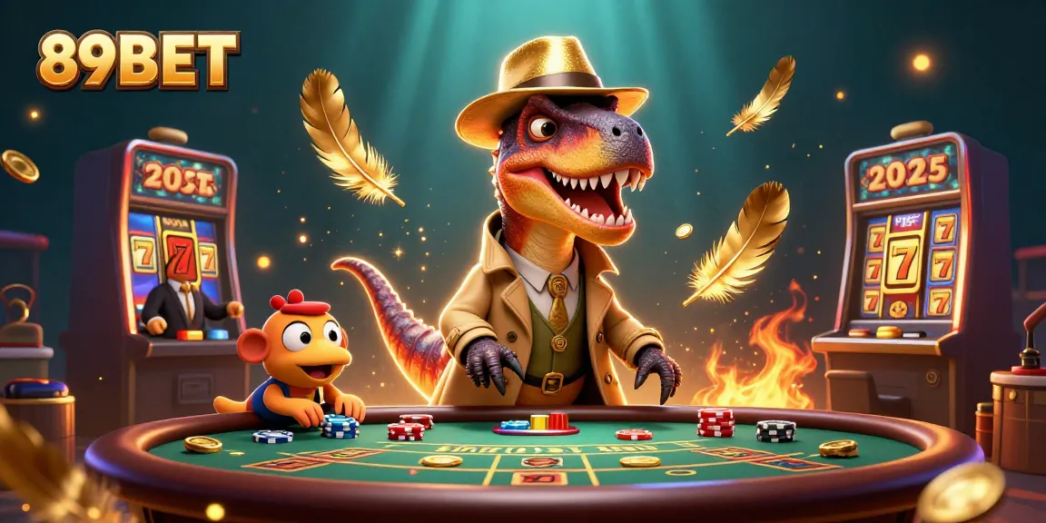 Play at 89BET to experience immersive 3D casino excitement with cartoon characters in action.