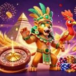 Engage with Go88's thrilling gaming experience at a vibrant casino filled with exciting elements.