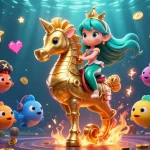 Play engaging games at sun win featuring a vibrant underwater scene with cartoon characters and casino elements.