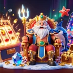 Win big at Kim88 with immersive gaming elements like slots and animated sea creatures.