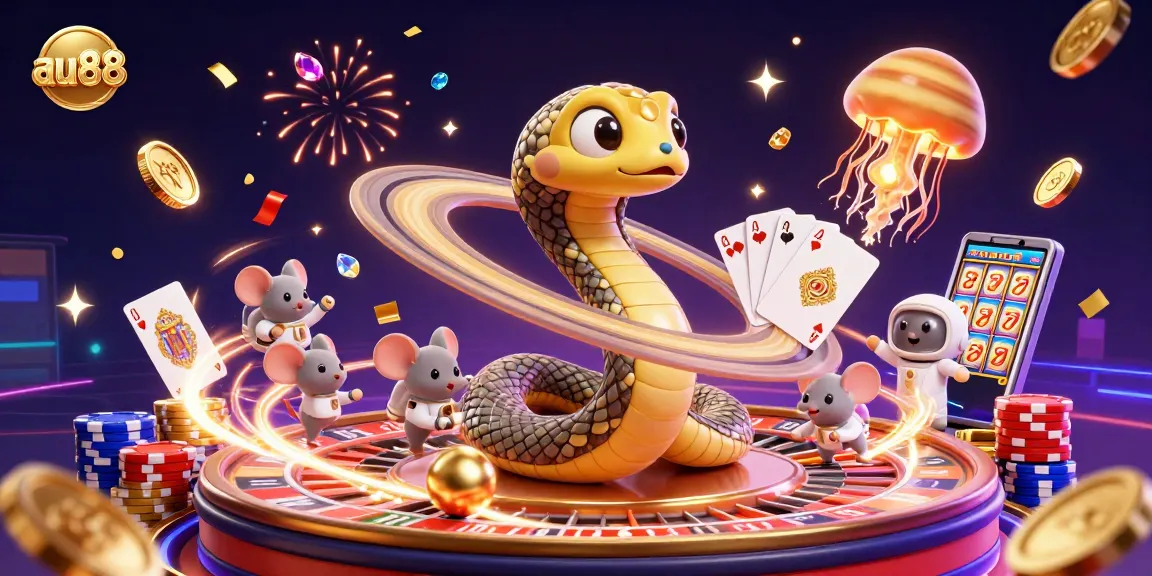 Experience thrilling gaming at au88 with vibrant casino adventures featuring unique cosmic elements.