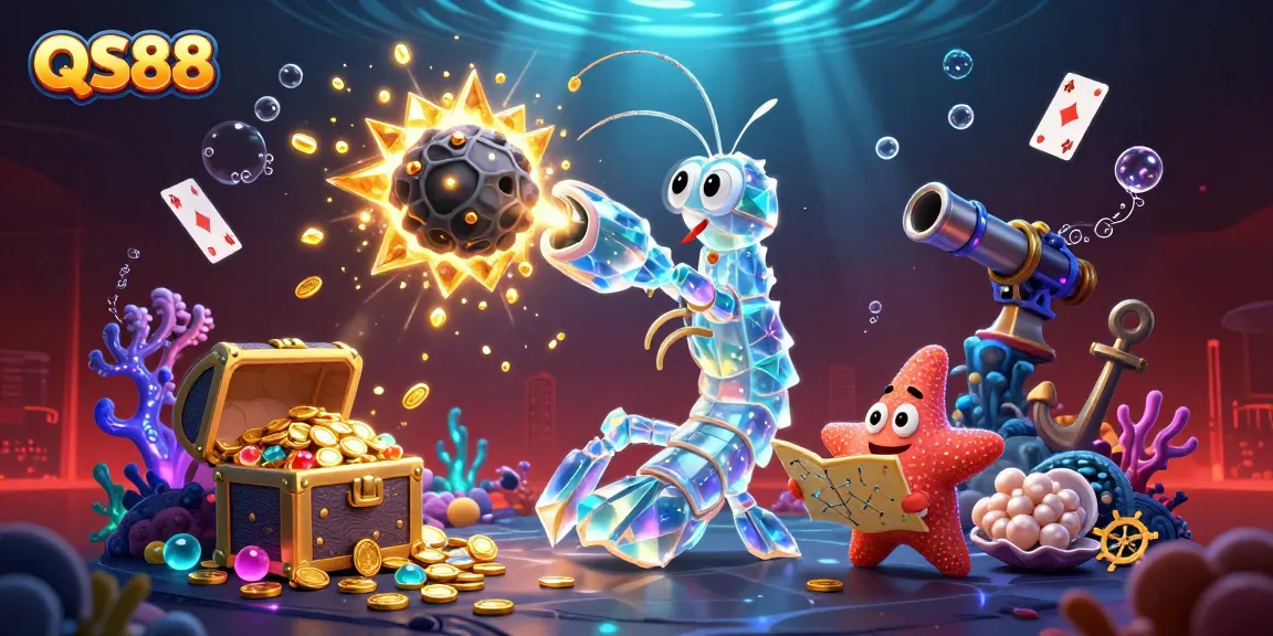 Engage in exciting gaming adventures at QS88 with galactic characters battling for treasures.