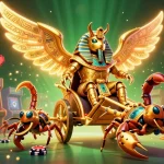 Experience MM 88 excitement with vibrant casino-themed chariot illustration and glowing game elements.