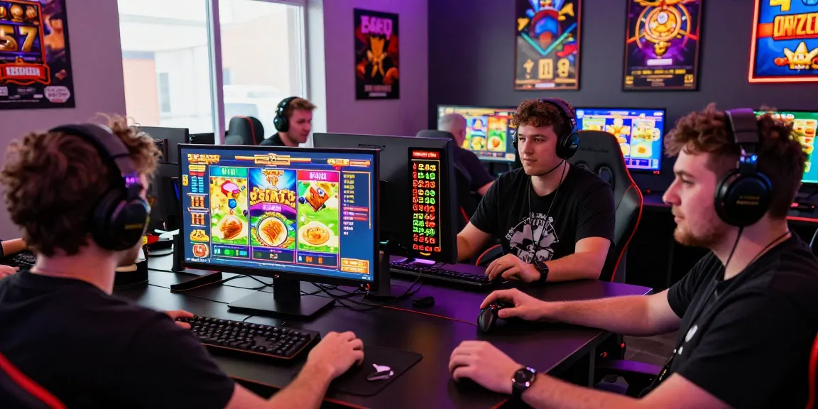 Pengalaman bermain Super59 login dengan teman-teman, suasana gaming penuh warna.