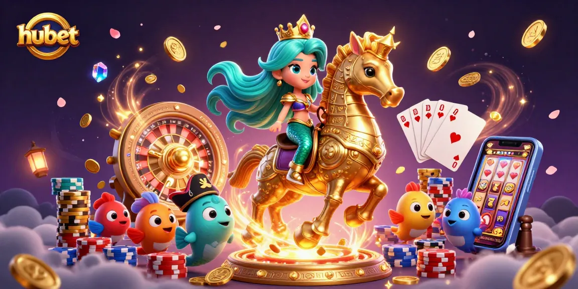 Engage with hubet's vibrant online casino experience featuring dynamic characters and gaming elements.