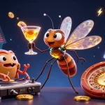 Win big at cổng game sunwin with our stunning casino mascot in a vibrant scene.