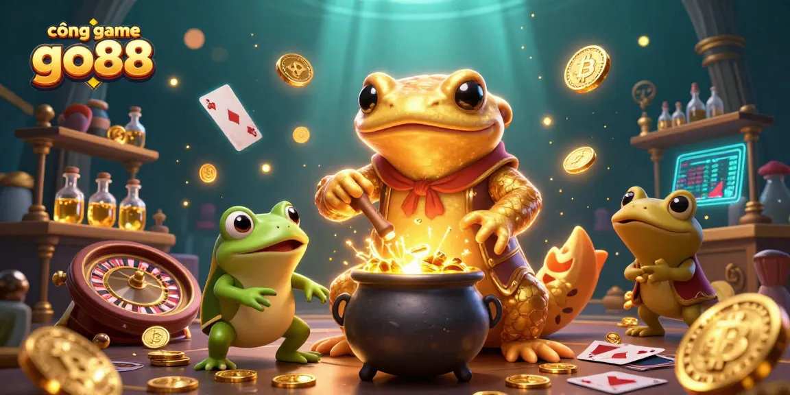 Catch thrilling moments at cổng game go88 with magical alchemist transforming metals into gold.